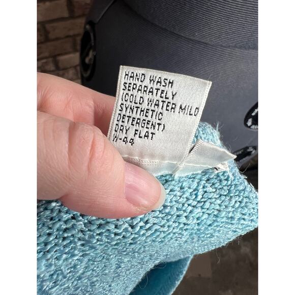 Winter silks top short sleeve blue - Picture 7 of 7